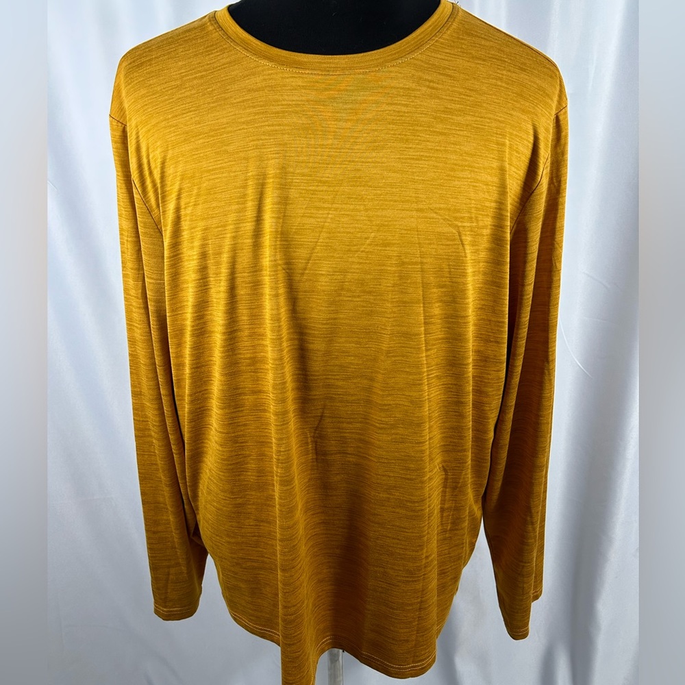 Zelos Men’s Long Sleeve Pullover Performance T-Shirt Sz XL
